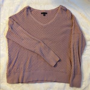 American Eagle sweater light pink size XL good condition